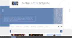 Desktop Screenshot of globaljusticenetwork.com